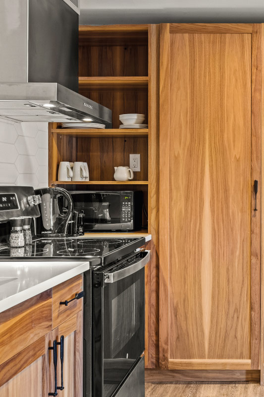 Kitchen in Studio Condo